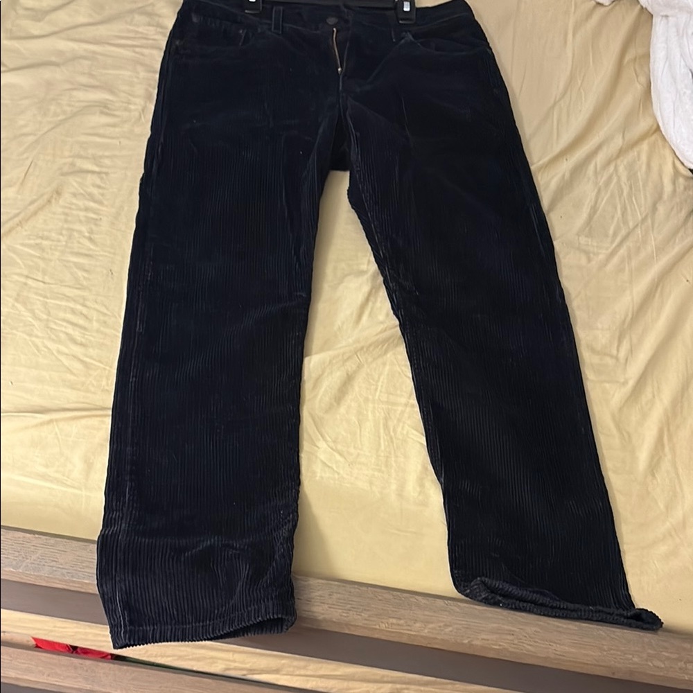 Black Corduroy Pants